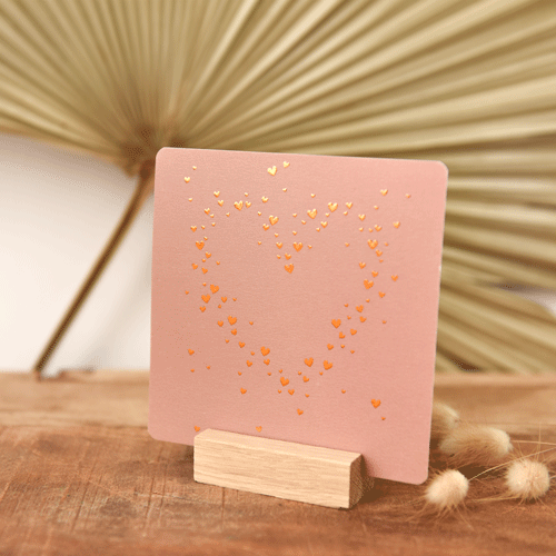 Kaarthouder klein 7cm