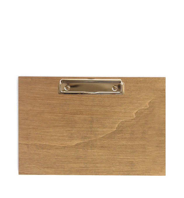 A5 Klembord liggend Brownwash FSC mix